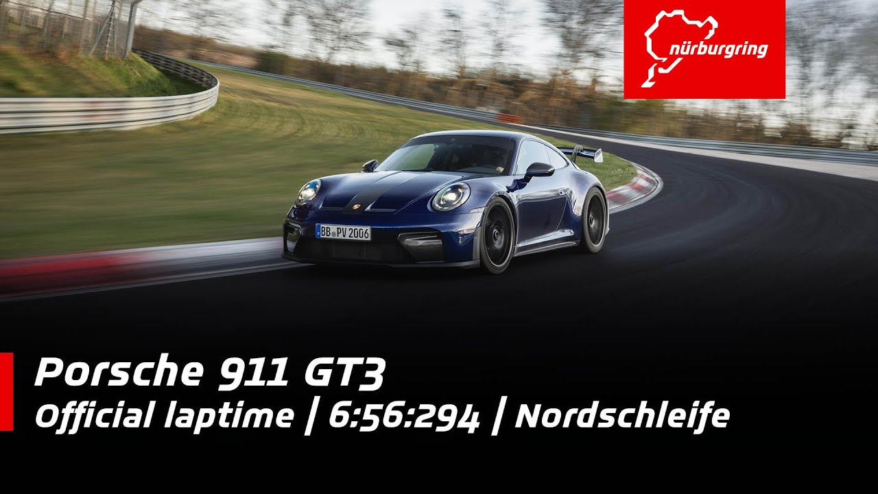 Porsche 911 GT3 | 6:56:294 official laptime | Nordschleife