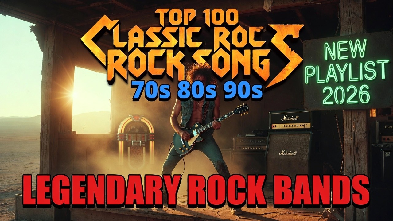Aerosmith, Nirvana, ACDC, Queen, Bon Jovi, Scorpions, Guns N Roses 🔥 Best Classic Rock Of 70 80s