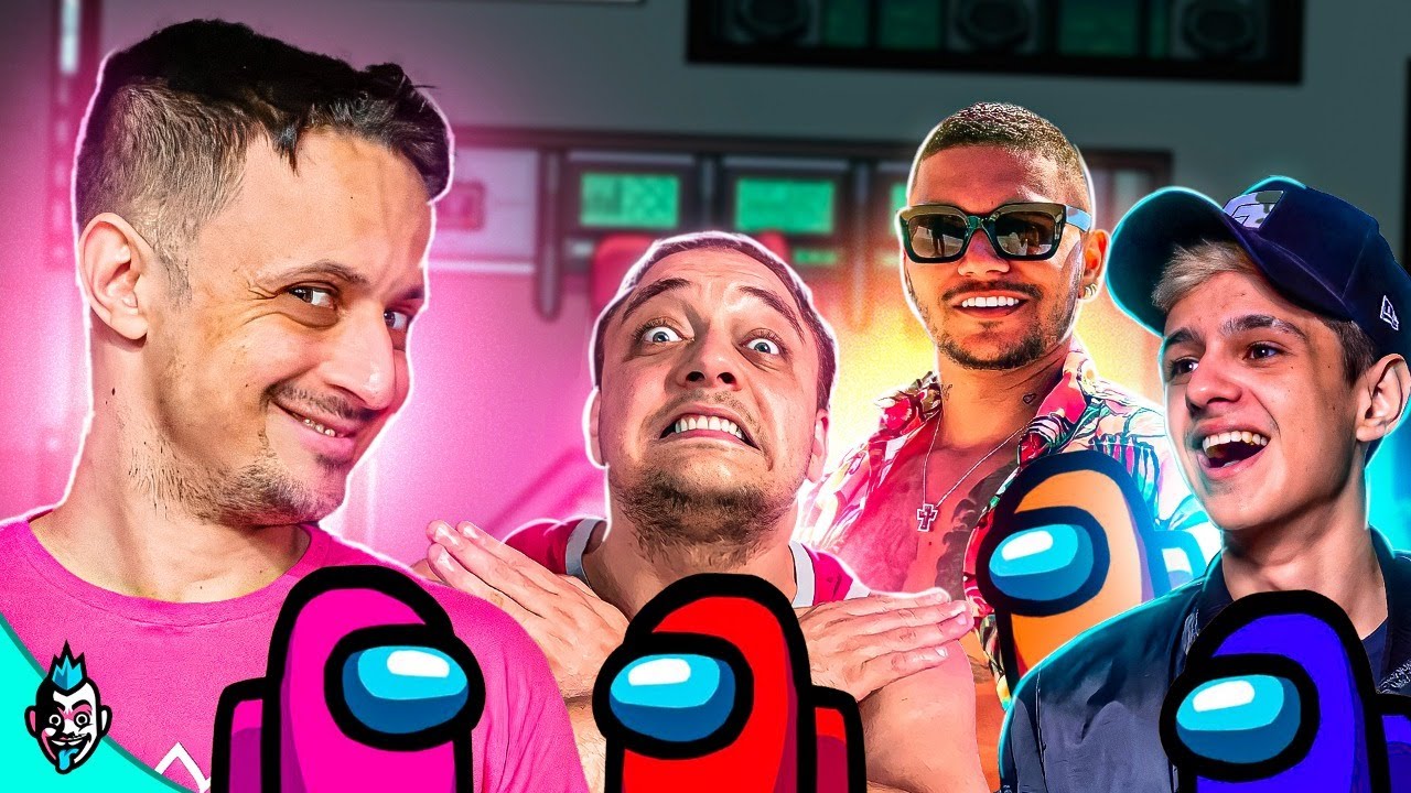 ENGANEI TODOS ELES!!! AMONG US FT. CRIS GUEDES, SKIPNHO, CABRITOZ E CIA