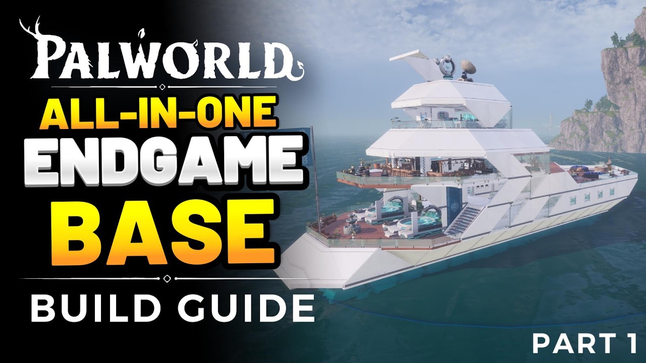 This Luxury Yacht is Actually a Fully Functional Endgame Base | Palworld Build Guide