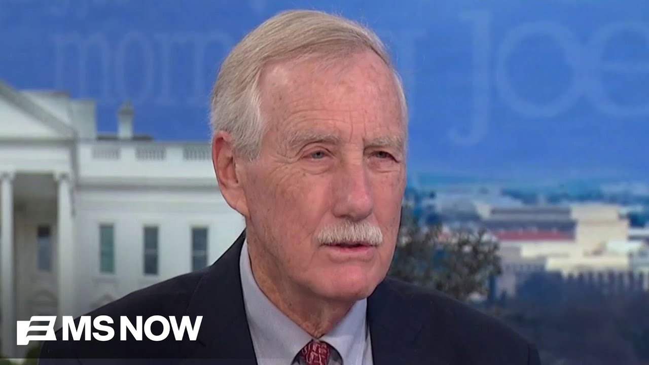 The American people should see it: Armed Services member, Sen. King, on tape of boat strike