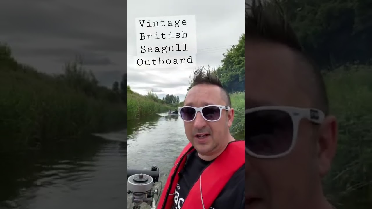 British Seagull Outboard | Vintage Outboard on the water
