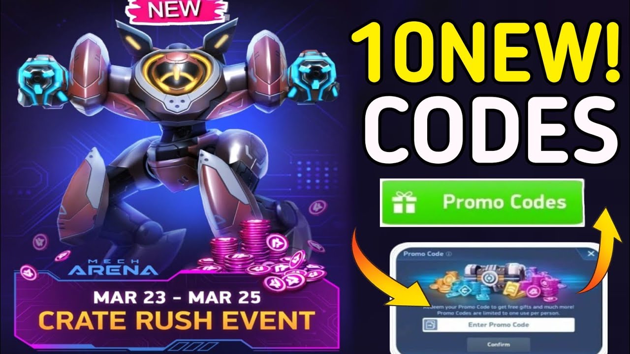 ⚠️ EXCLUSIVE ⚠️ MECH ARENA PROMO CODES 2026 - MECH ARENA CODES 2026 