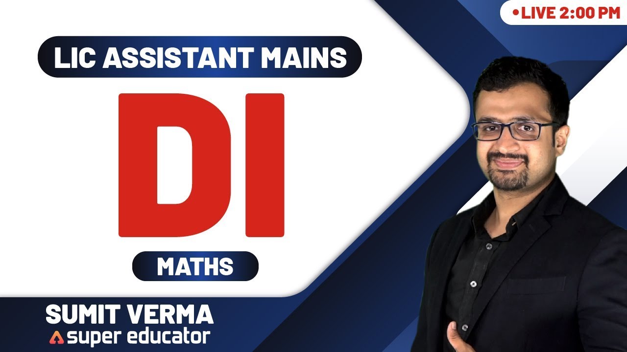 LIC Assistant Mains 2019 | Maths by Sumit Sir | Data Interpretation for LIC Mains Exam!