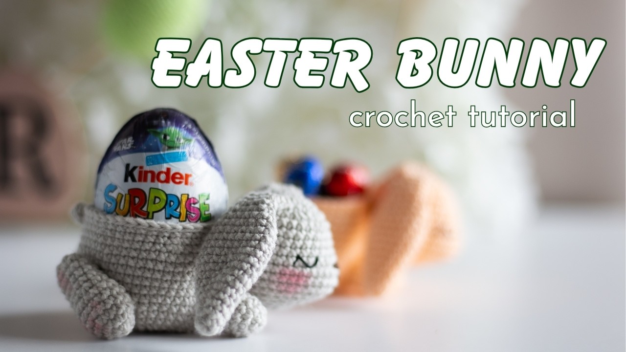 🐰Easter Crochet Bunny🐰 Crochet Tutorial