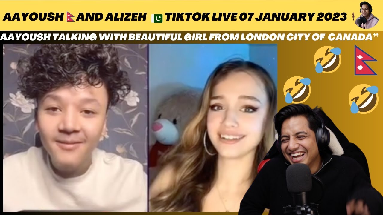 DEKHO DEKHO !! AAYOUSH TALKING WITH CUTE GIRL FROM LONDON CITY OF CANADA😂🤣 | 7 JAN |Reaction Video