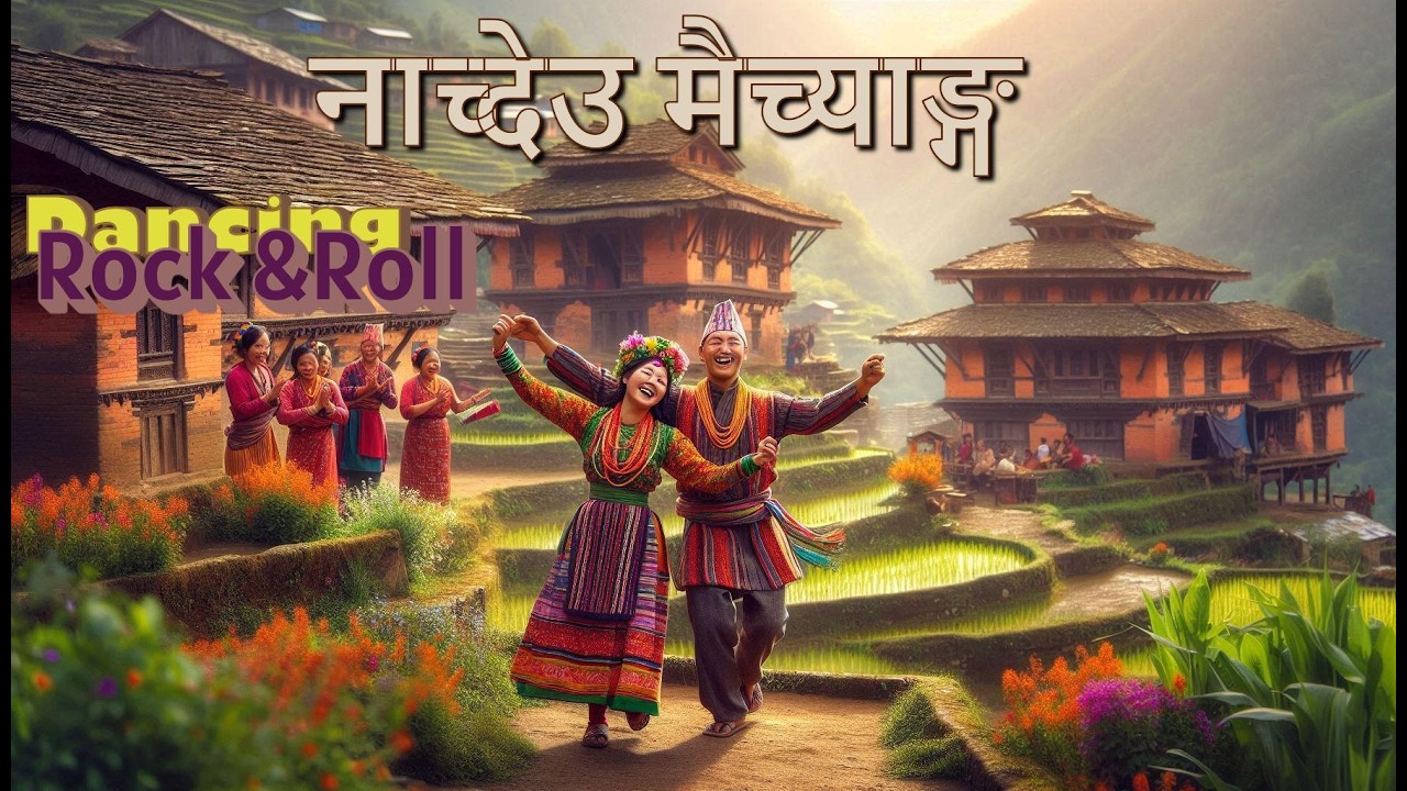 नाच्देउ मैच्याङ्ग  rock and roll and dancing version