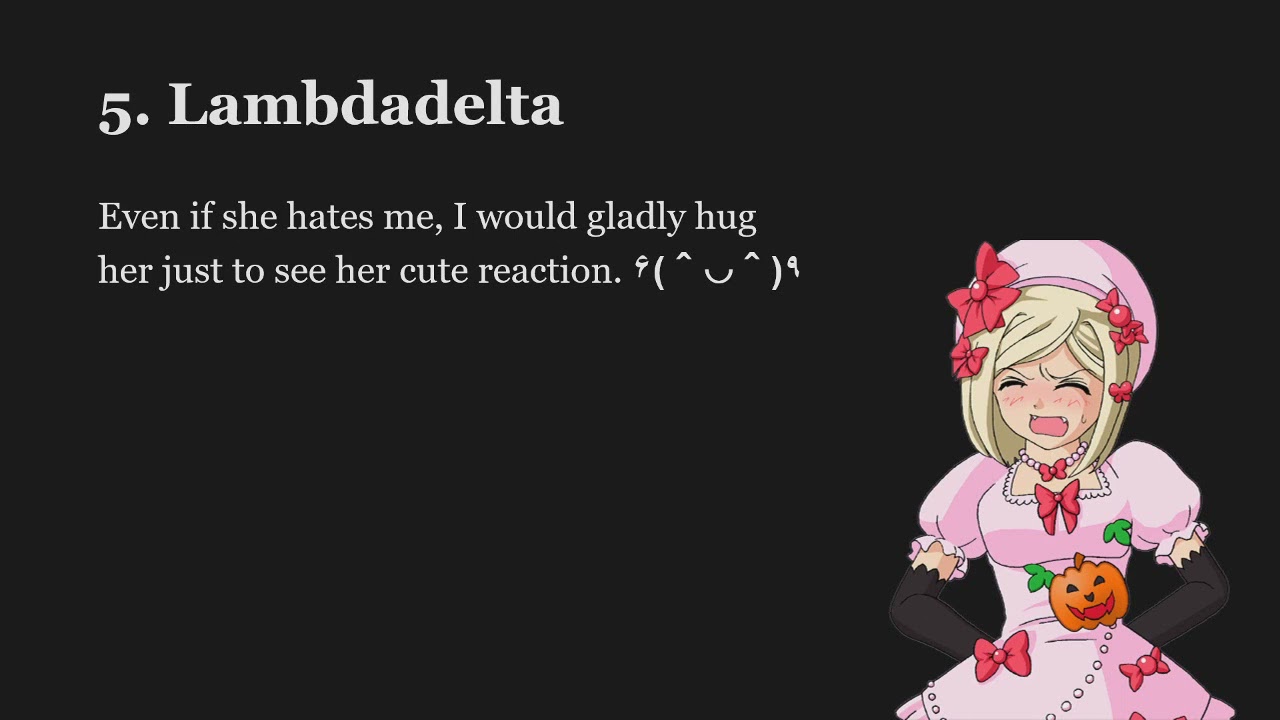 Top 10 most huggable 07th Expansion girls (no trolling)