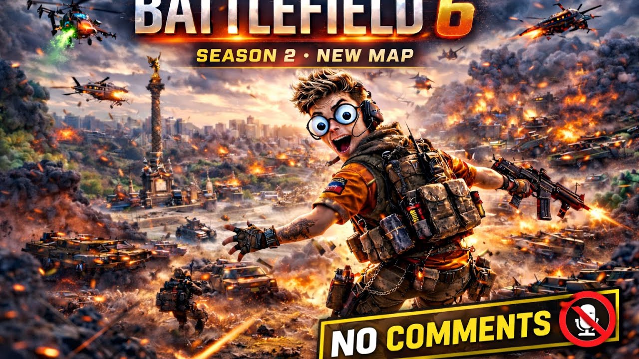 Caos Total en el Nuevo Mapa🔥Avance – Temporada 2 #battlefield6    #battlefield6  #fps  #gaming