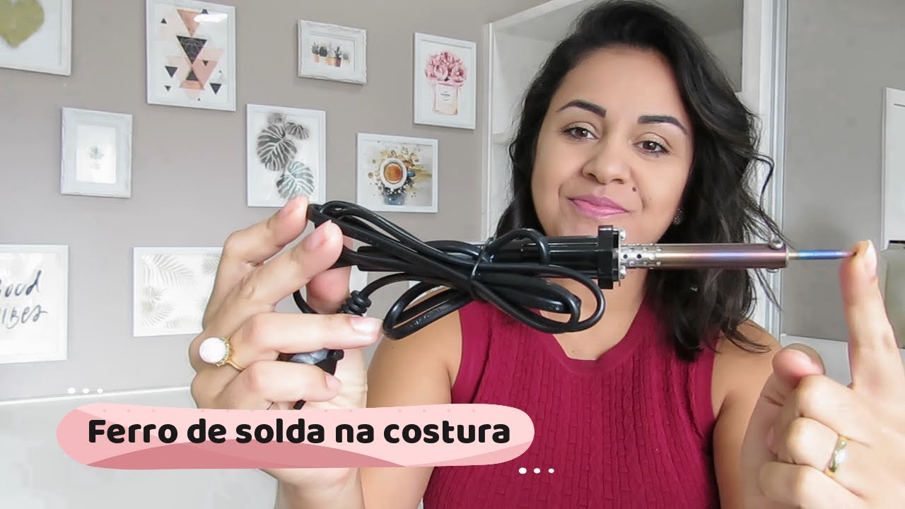 Ferro de Solda na Costura