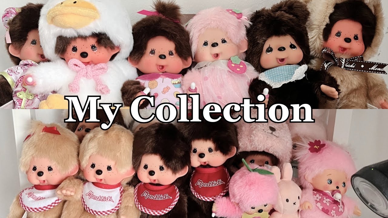 This is What My Entire Monchhichi Plush Dolls Collection Currently Looks Like