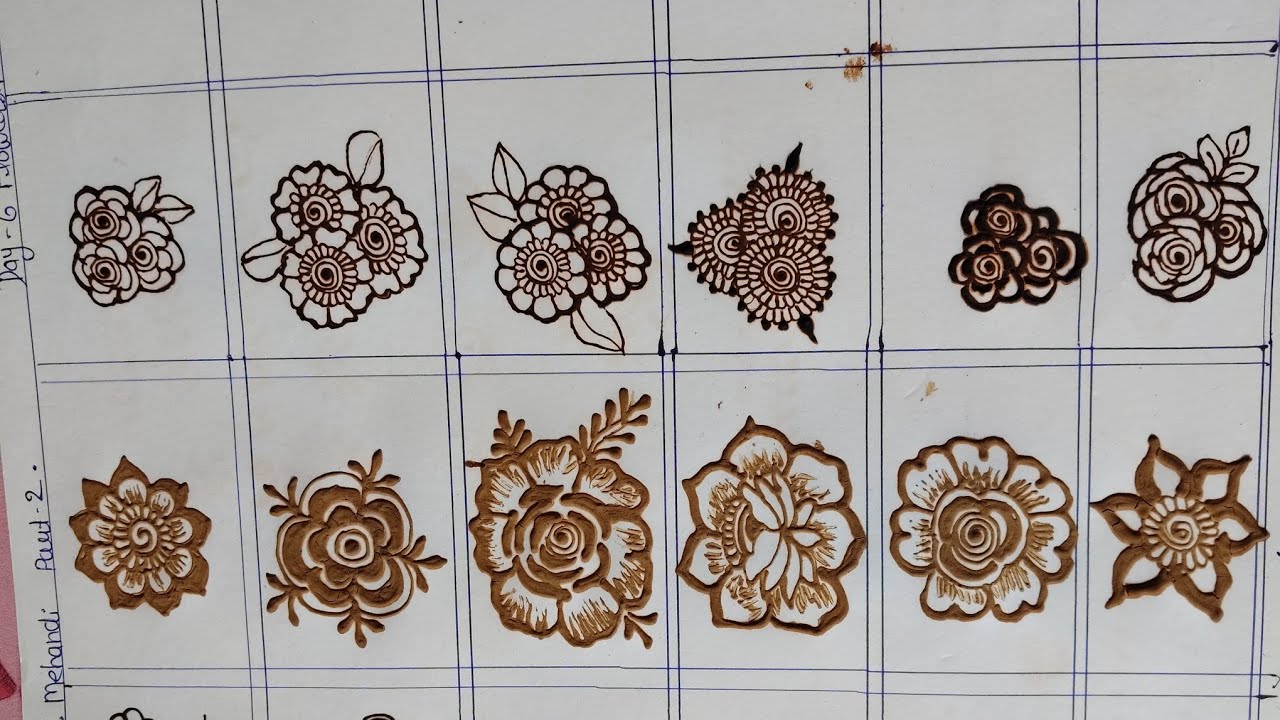 Flower 🌺 short mehandi 💫 day-6 #art #mehndiart #viralmehndi #subscribe #heena 