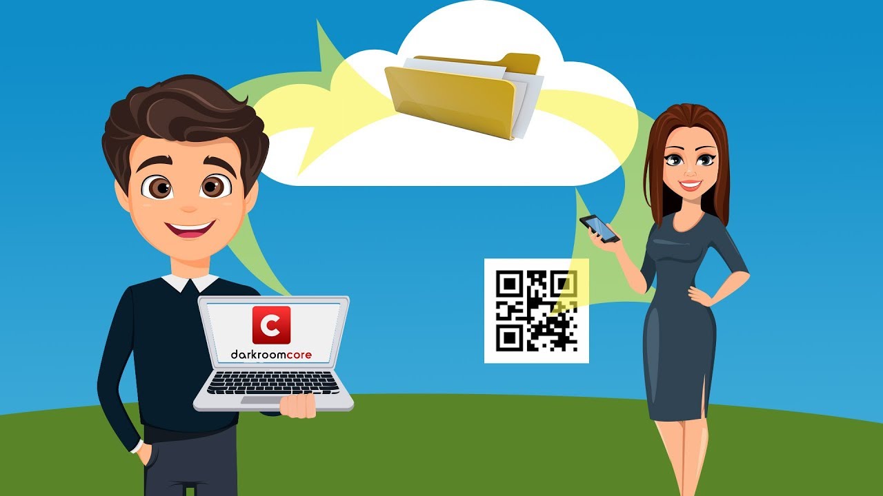 How to use a QR Code to Download an Image With Darkroom Core