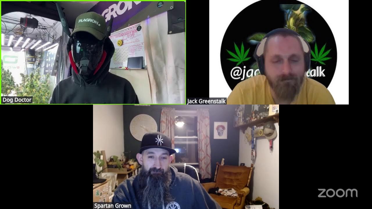 Growing with my fellow Growers #354: 12/12 from Seed+skipping veg and Garden Tour with Dog DR & Noah