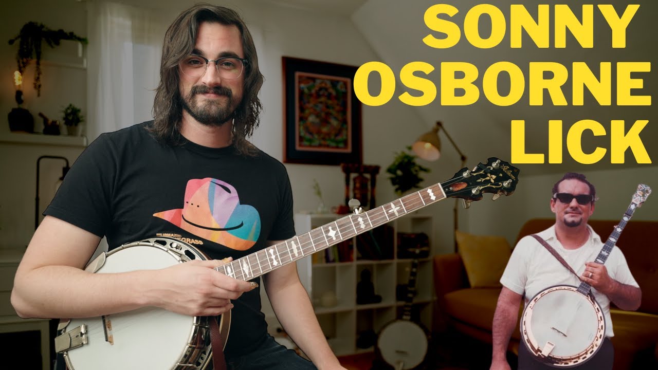Check out this Sonny Osborne Lick! // Bluegrass Banjo