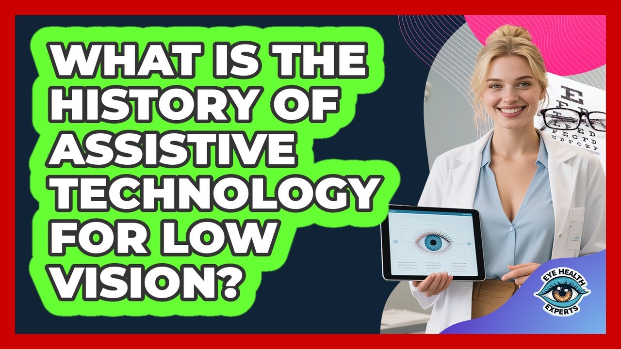 What Is The History Of Assistive Technology For Low Vision? - Eye Health Experts