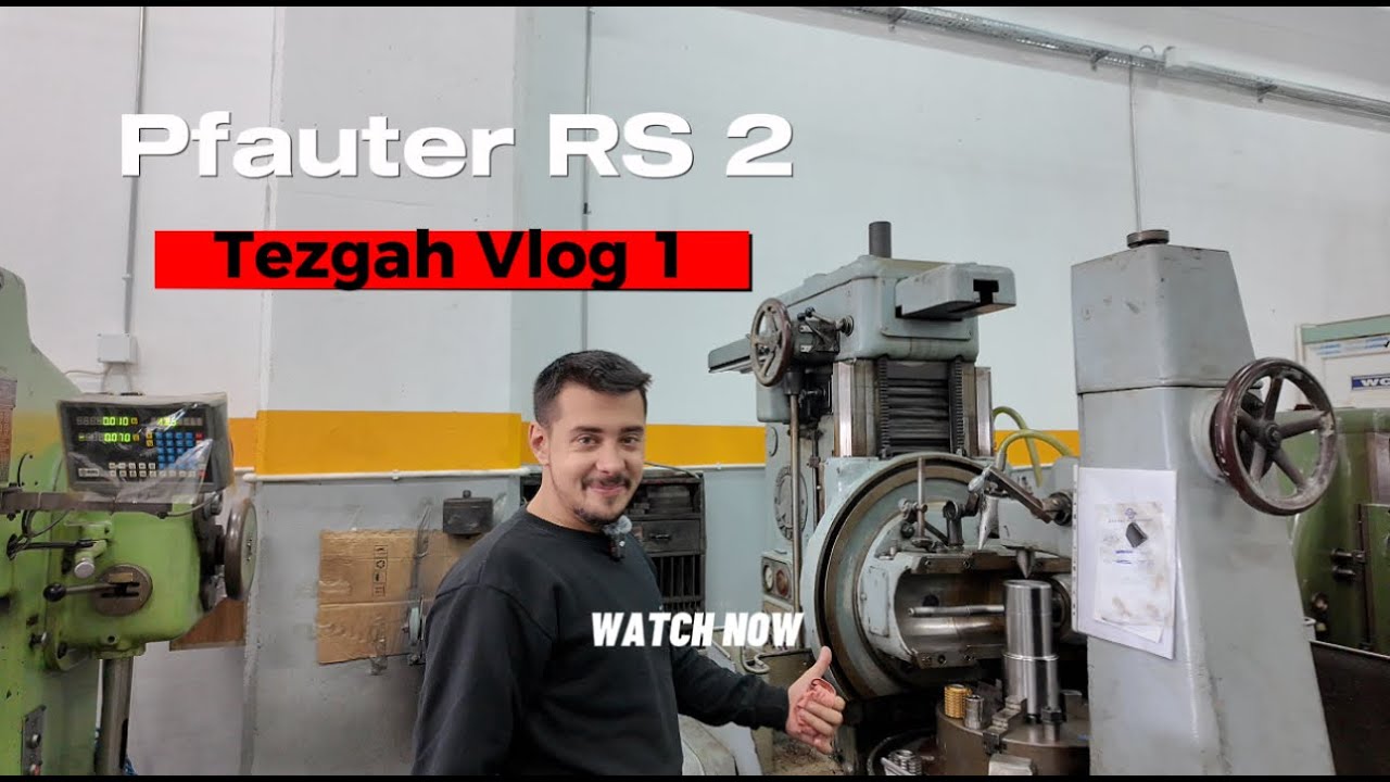 PFAUTER RS 2 | TEZGAH VLOG 1 | SIFIRDA AYARLAMA | ALFA DİŞLİ