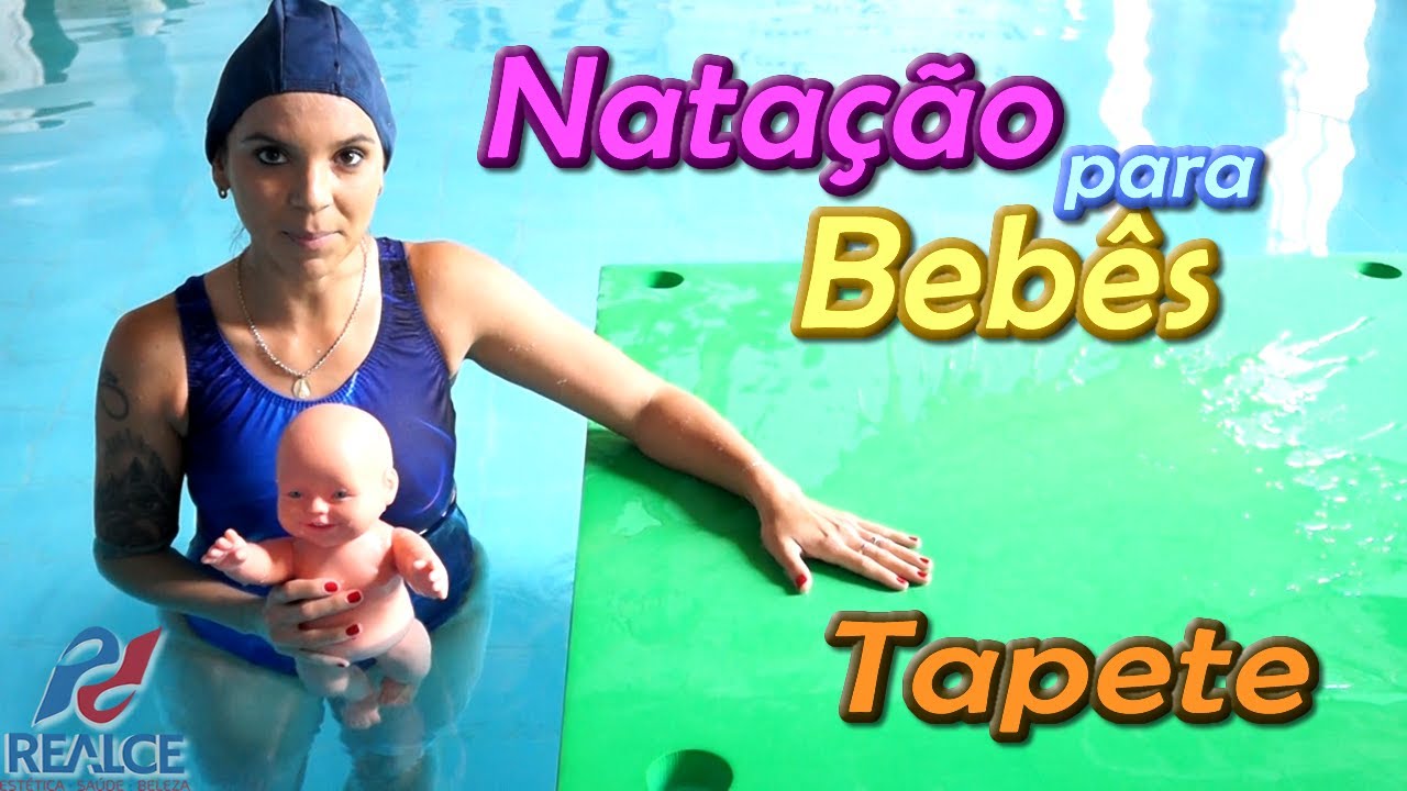 NATAÇÃO PARA BEBÊS, MUSICAS E TRABALHO COM O TAPETE DE FLUTUAÇÃO