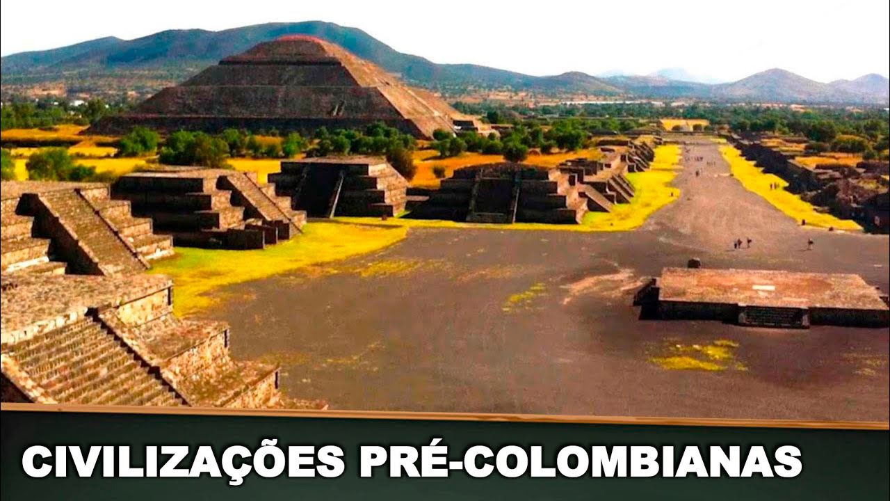 TRÊS CIVILIZAÇÕES PRÉ-COLOMBIANAS
