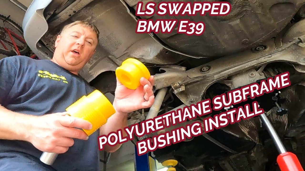 How To Fix BMW E39 Rear Subframe Clunking With Poly Subframe Bushings