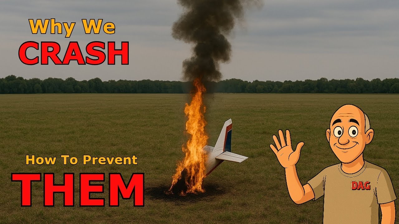 Why We Crash! What Every New RC Pilot Needs to Know!