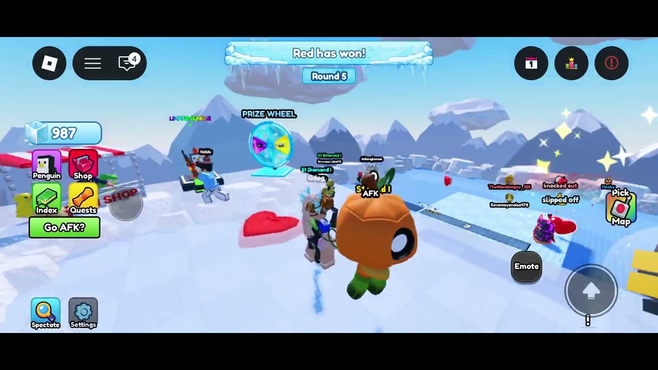  Playing games with my irl friend WE HIT EMRALD 1