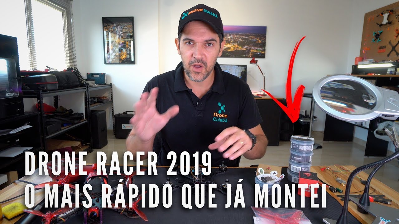 The Black Fury - Montagem de Drone Racer 2019