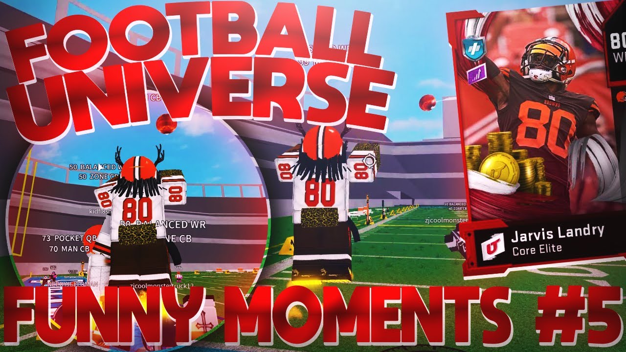 JARVIS LANDRY is UNSTOPPABLE in ROBLOX Football Universe