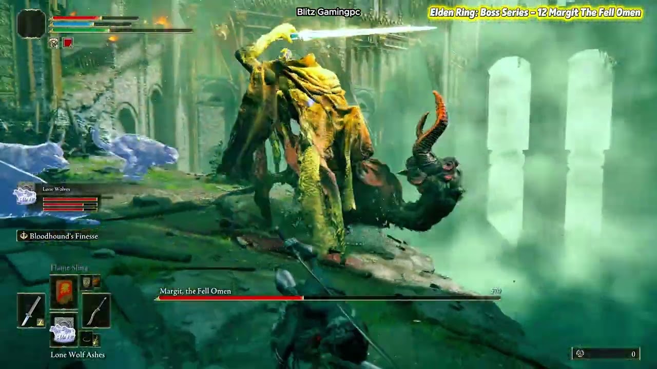 Elden Ring | Margit, the Fell Omen – Full Boss Fight ⚔️🔥