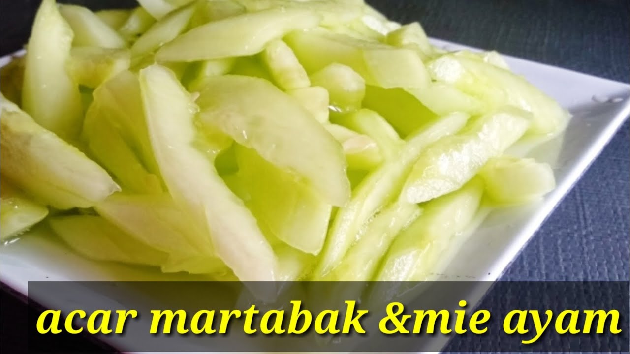 cara membuat acar timun