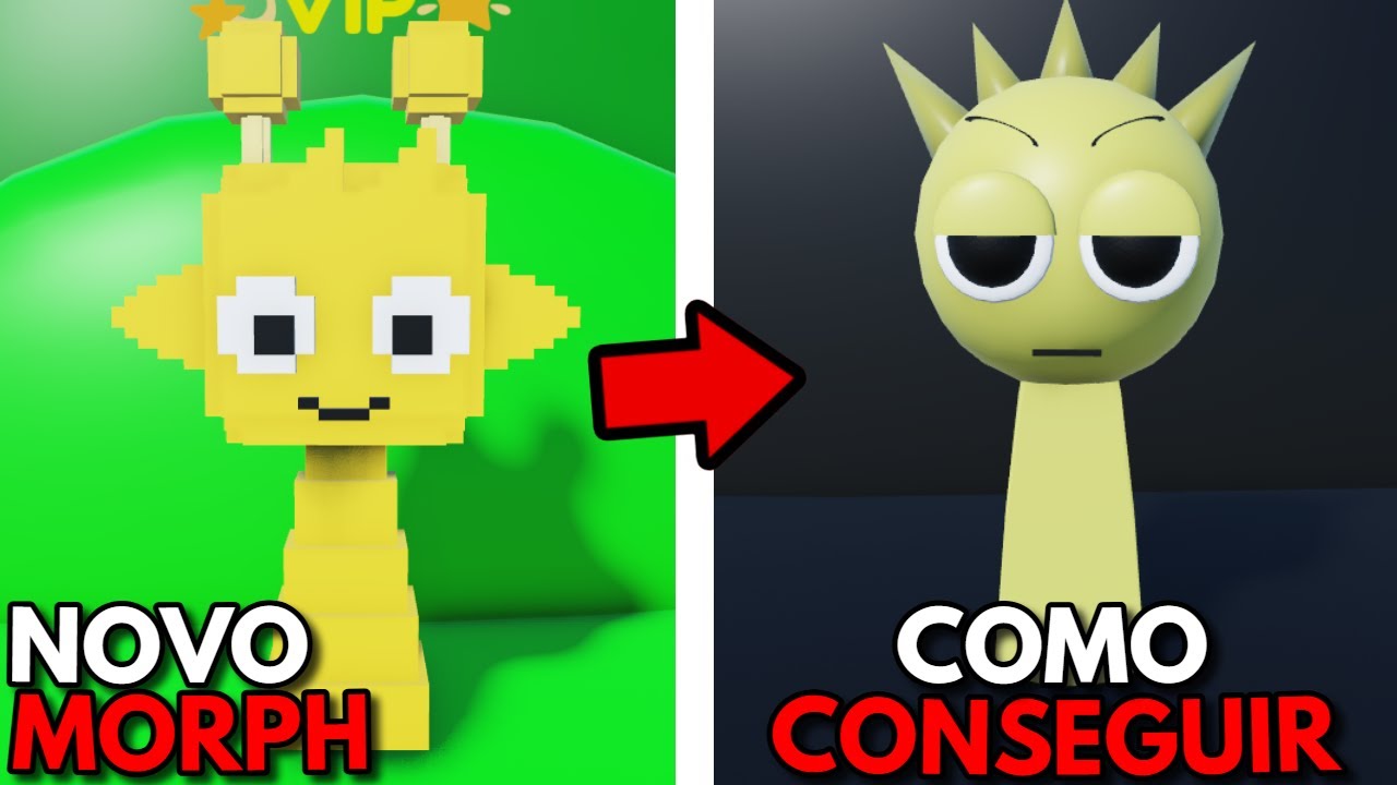 NOVA ATUALIZAÇÃO DO 3D SPRUNKI RP AND ANIMATIONS COMO CONSEGUIR TODOS OS NOVOS MORPHS SECRETOS