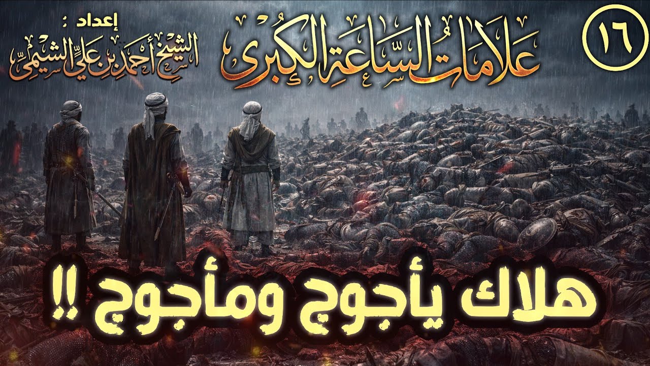 هلاك يأجوج ومأجوج !! | علامات الساعة الكبرى ١٦ | للشيخ أحمد بن علي بن الشيمي غفر الله له ولوالديه 