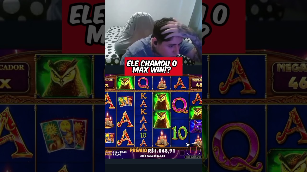 ELE CHAMOU O MAX WIN! 
