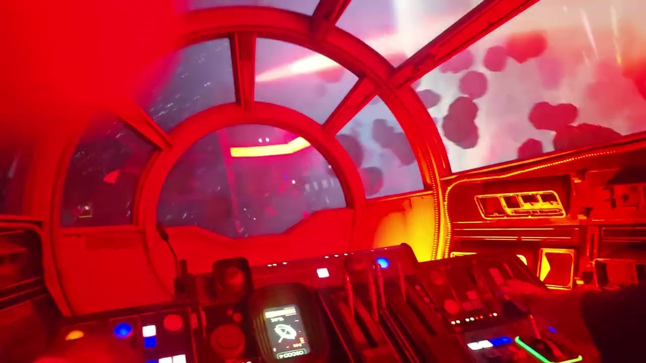 Flying the Millenium Falcon