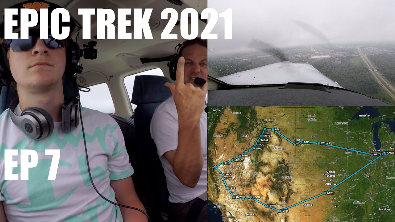 Family Trip Across America in a Piper Cherokee Private Airplane | EP 7 Finale&rsquo; IFR
