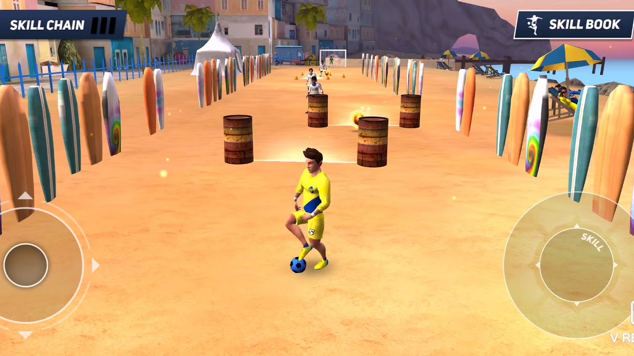 SkillsTwins 2 - Gameplay Español - Moviendo la pelota