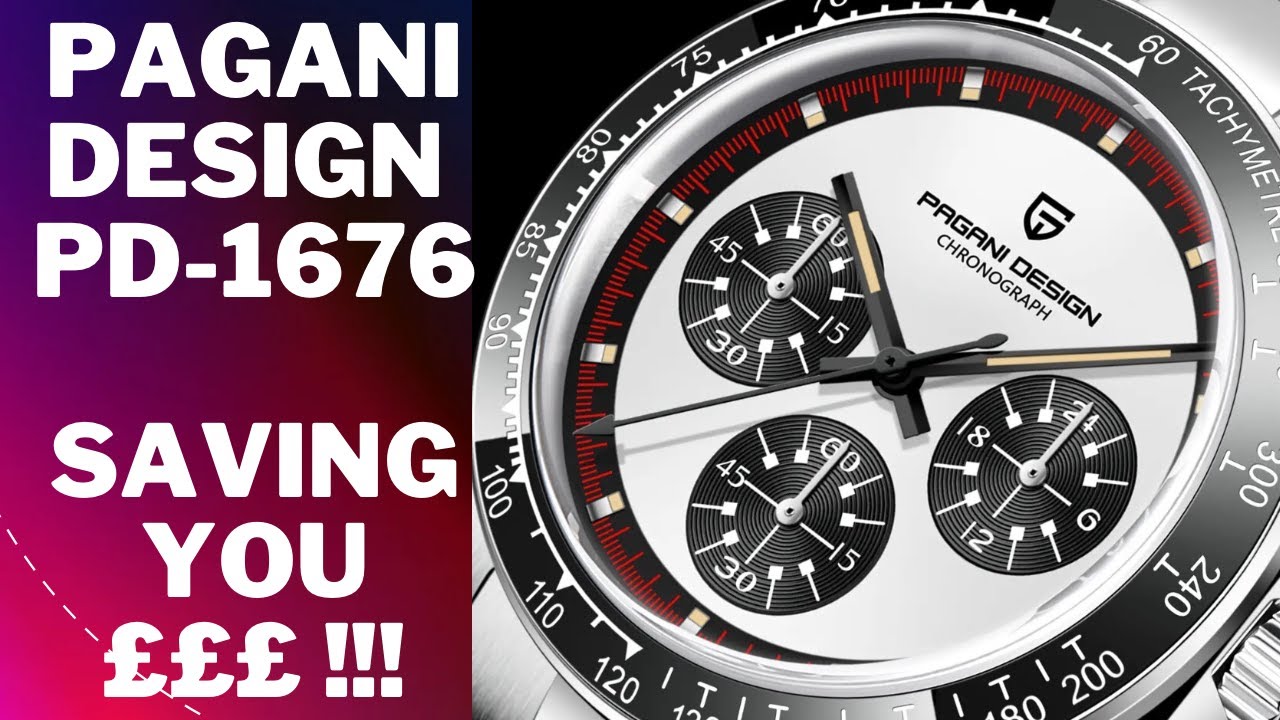 Pagani Design PD-1676 - The watch that saves you loads
