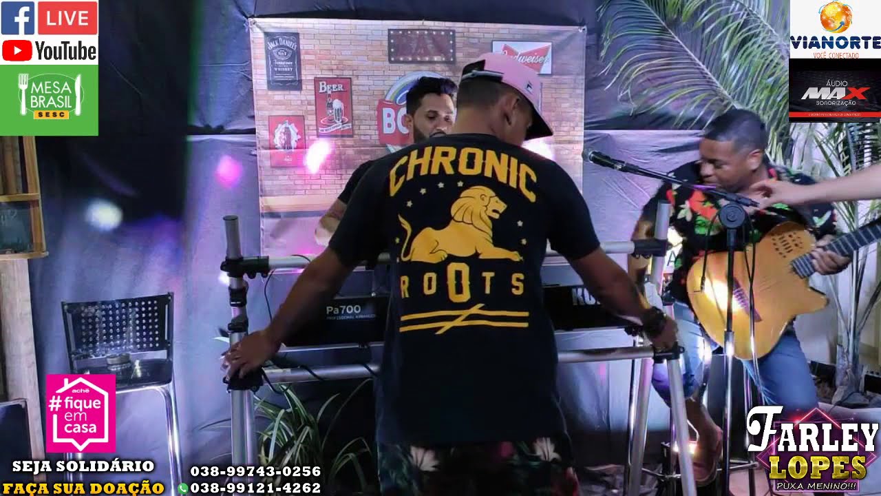Transmissão ao vivo de Farley Lopes