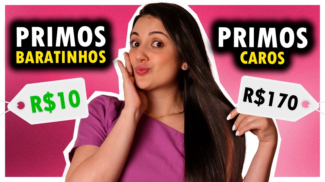 PRIMOS BARATINHOS PRODUTOS CAPILARES! Os 