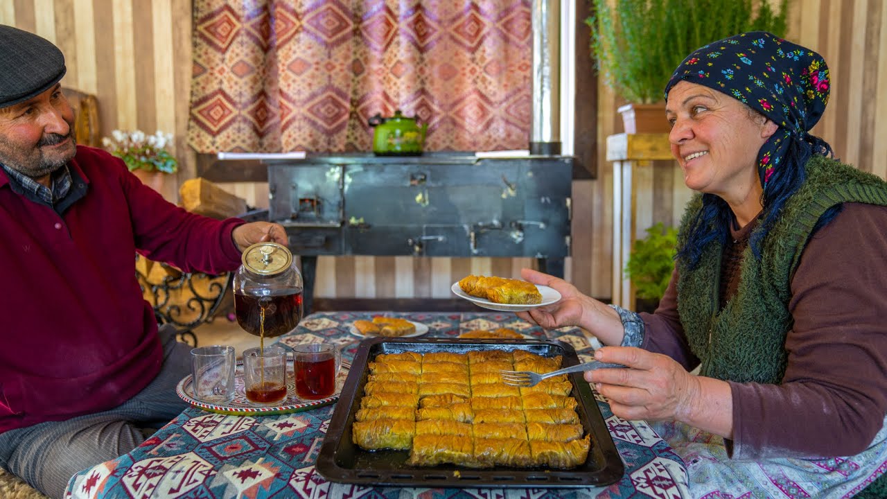 Готовим Традиционную Турецкую Пахлаву с Грецкими Орехами