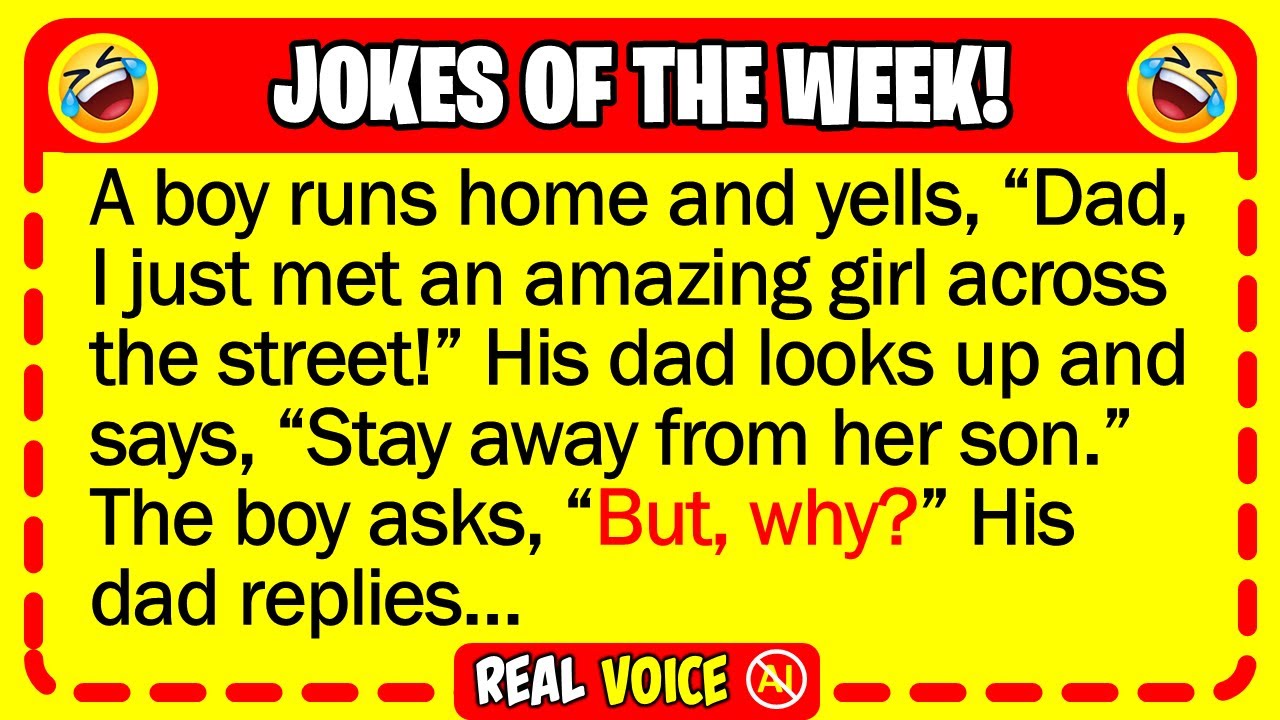 🤣 BEST JOKES OF THE WEEK! - A boy notices a beautiful girl across the street... | Funny Jokes