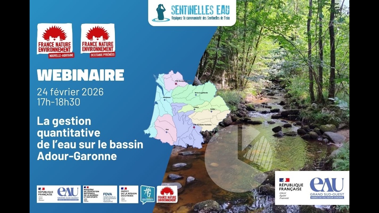 La gestion quantitative de l’eau sur le bassin Adour-Garonne