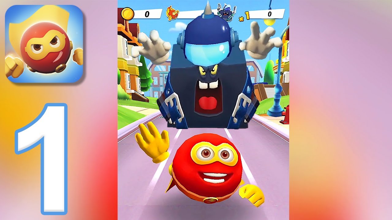Red Ball Super Run — прохождение игры, часть 1 — руководство (iOS, Android)