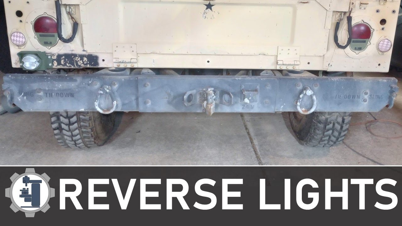 Установка фонарей заднего хода на Humvee — простая инструкция своими руками