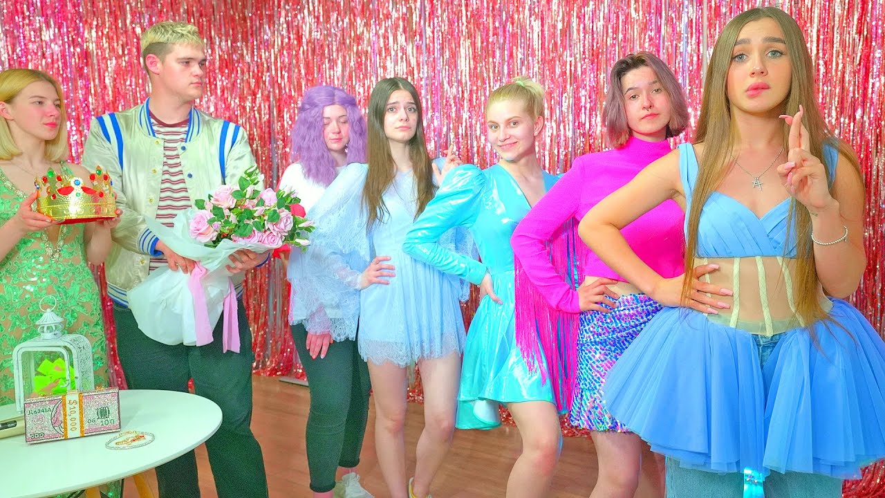 ¡El título de la colegiala más exitosa en una escuela de porristas! ¡Cómo quieren ganar las chicas!