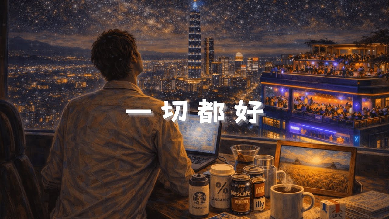 🎧【一切都好】｜繁華燈火底下，無處安放的靈魂｜深夜抒情歌療癒推薦