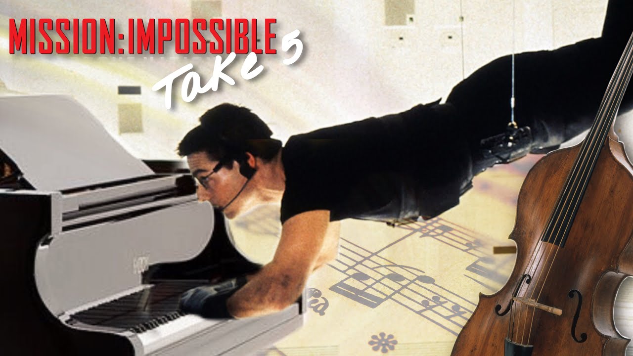 Take 5 but played on mission impossible (a mission in 5/4)