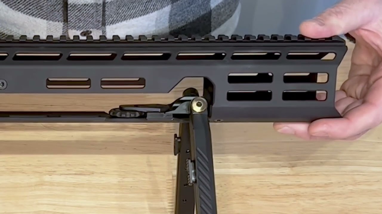 The all new BLK LBL Bipod for AR15, AR10 and TIKKA TAC A1