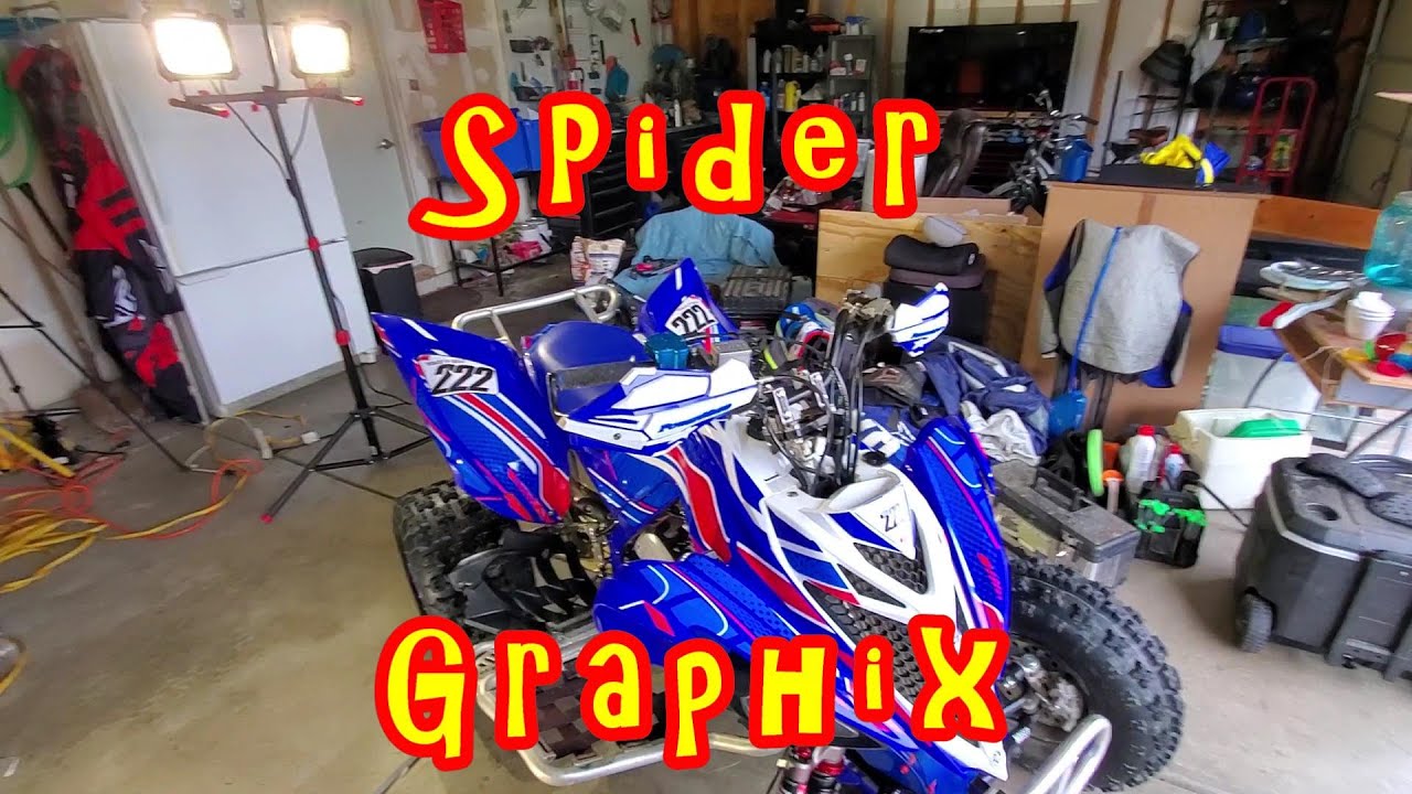Yamaha Raptor 700 Graphics from Spider Graphix