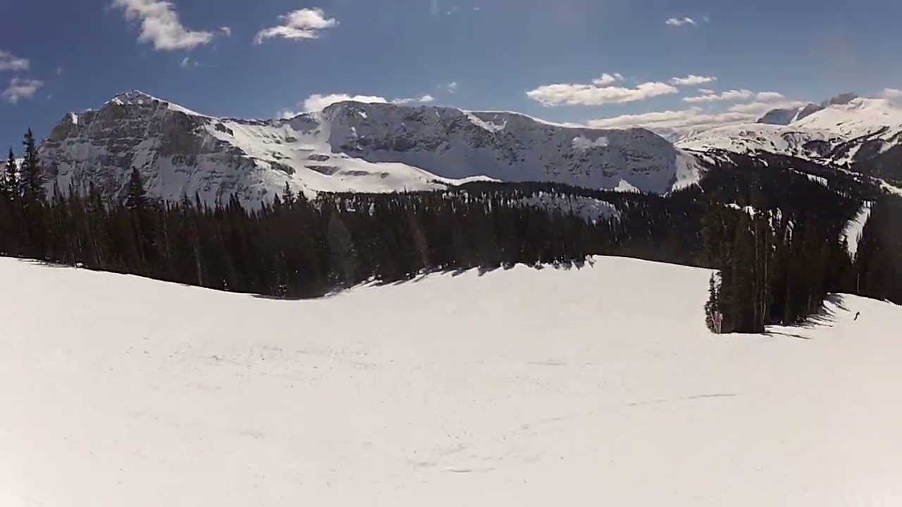 Sunshine Village: Goats Eye Mt- Fall Line  Rolling Thunder
